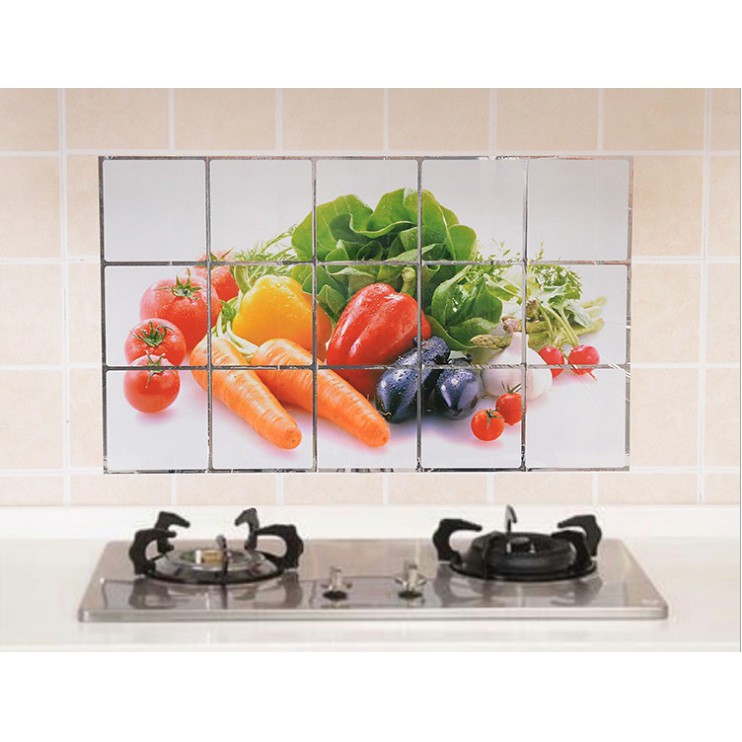 Giấy Dán Bếp Cách Nhiệt 45x 75cm | BigBuy360 - bigbuy360.vn