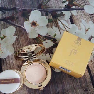 Phấn phủ Whoo vàng Hoàng Cung -Whoo Mi Powder Compact tone 2 màu da