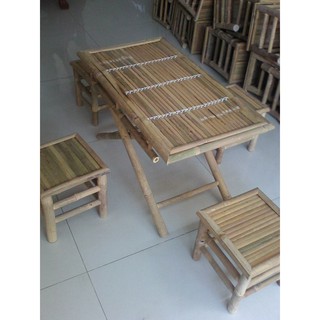 Ban ghế cà phê,trà sữa, bún đậu mắm tôm(bàn 55*90+4 ghế)