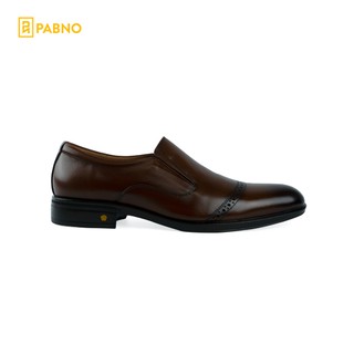 Giày tây nam, giày tây không buộc dây da thật 100% thời trang PABNO PN thumbnail
