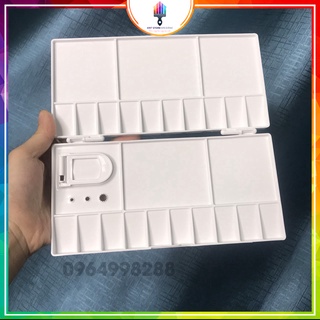 🌈khay pha màu nước gập 10.4*20CM🔥 tiện lợi🔥chắc chắn🔥 chuyên dùng vẽ màu nước🔥màu bột, acrylic