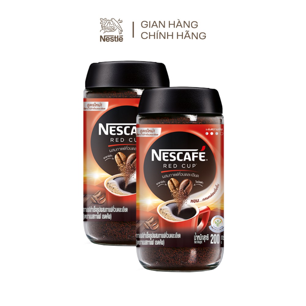 Combo 1 hộp bột kem pha café Coffee Mate (450g) + 1 hũ cà phê Nescafé Red Cup (200g)