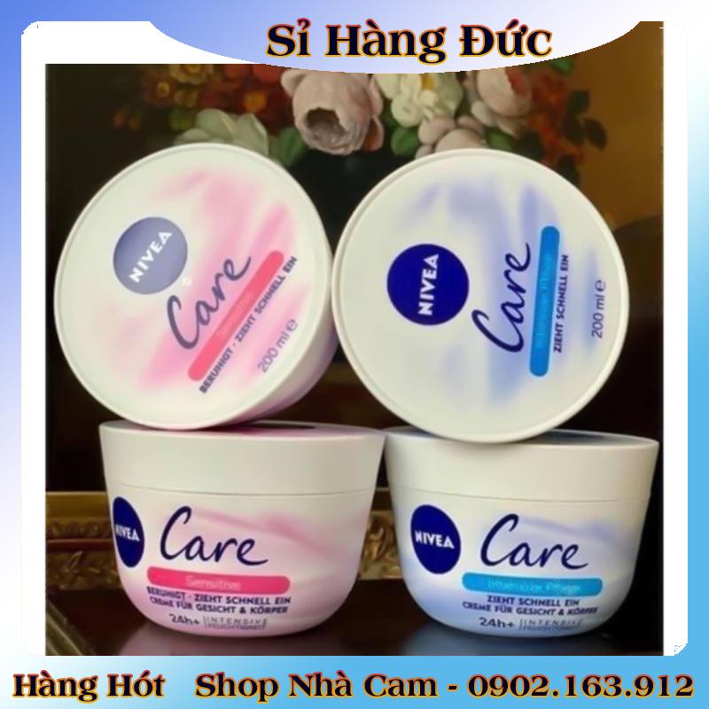 [auth] Kem dưỡng ẩm NIVEA CARE Đức - Siêu dưỡng ẩm chống khô da, chống nứt nẻ   [Hot]