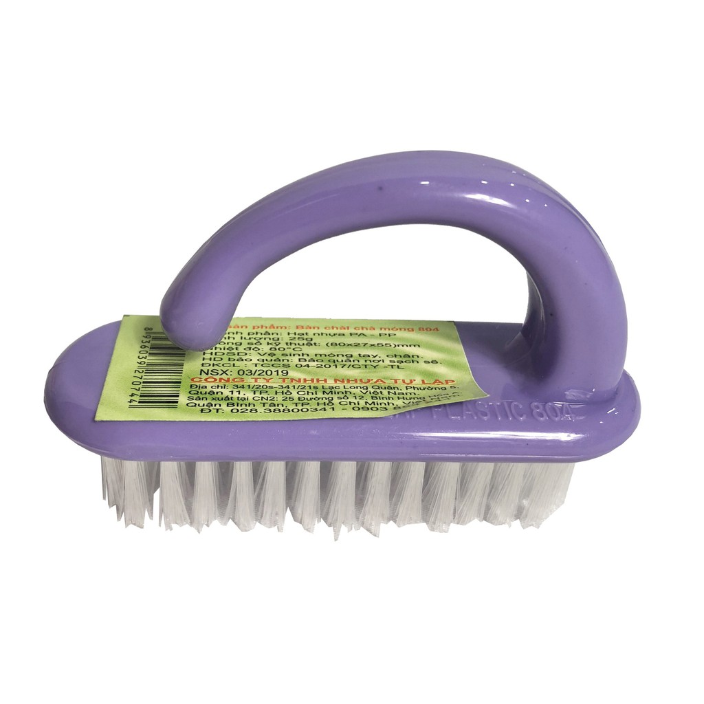 Bàn chải chà móng tay có tay cầm TL804