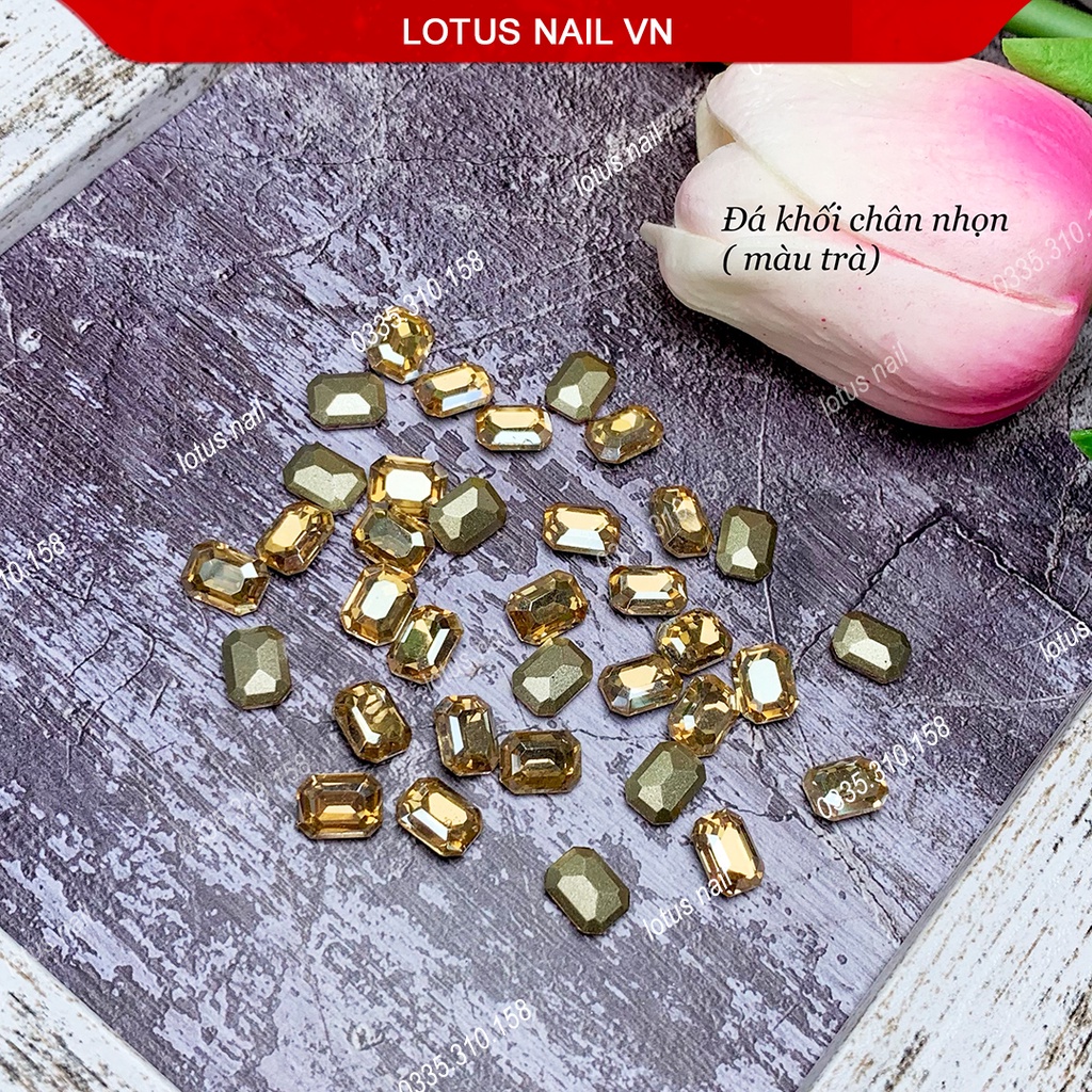 Đá khối nail, đá khối chân nhọn siêu sáng