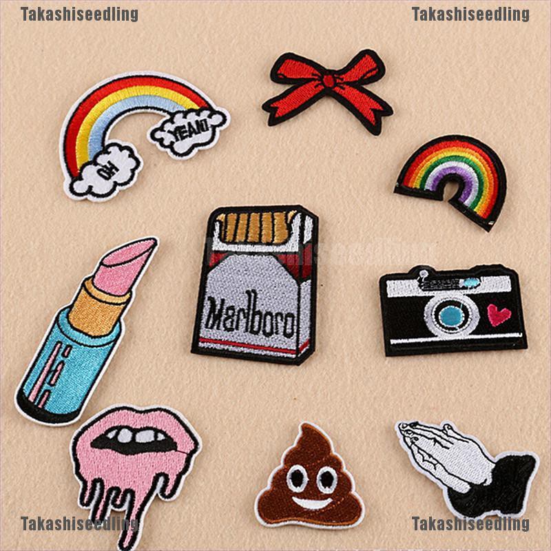 Bộ 9 Quần Áo Thêu Họa Tiết Dễ Thương