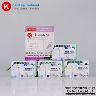COMBO Flashcard Tiếng Nhật trung cấp N2 (kanji, từ vựng, ngữ pháp)