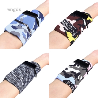 New Wallet Wrist Band Travel Portable Pocket Key Zipper Women Women Sport Armband