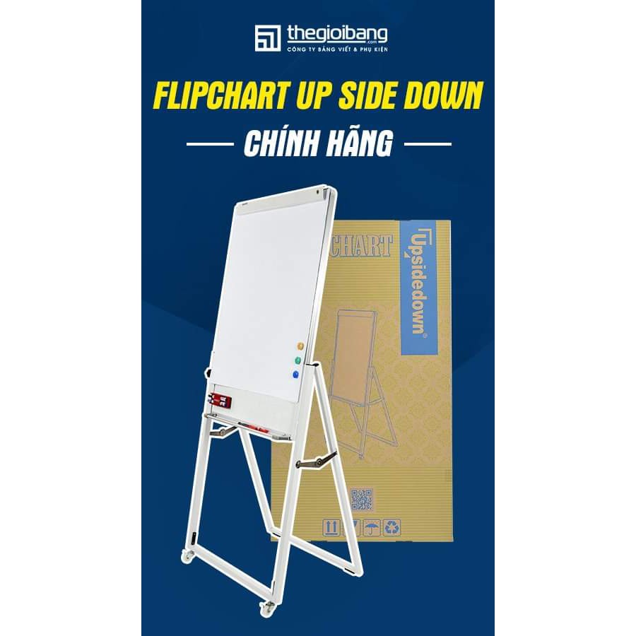 "Lô hàng nhanh" BẢNG FLIPCHART UP SIZEDOW HÀN QUỐC CAO CẤP KÍCH THƯỚC 60 x 100cm