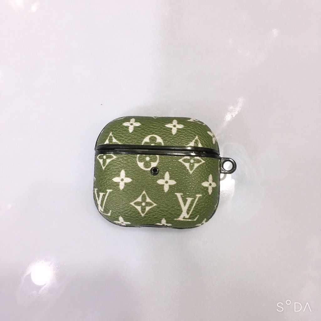 Case AirPods 1/2/ Pro / Airpods 3 Case nhám hiệu sang trọng - Tặng kèm móc khóa inox