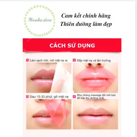 Nạ Môi Dưỡng Ẩm Bioaqua, Ủ Môi, Nạ Môi Làm Hồng Căng Bóng Môi | BigBuy360 - bigbuy360.vn