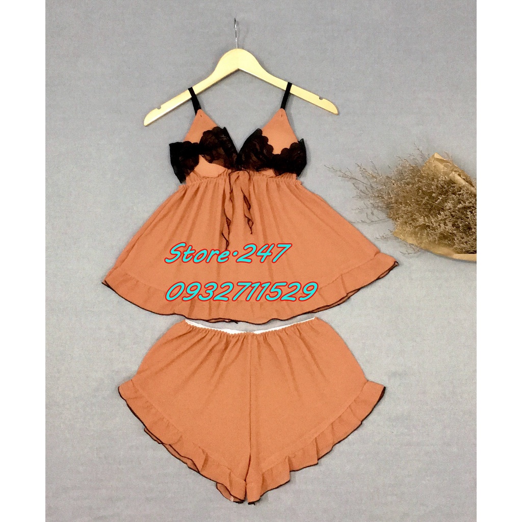 (45kg - 60kg) BỘ VOAN MẶC NGỦ CÓ MÚT DỄ THƯƠNG, VOAN XỊN MỎNG MẶC MÁT KHÔNG NHĂN - HÀNG NHÀ MAY BAO ĐẸP | BigBuy360 - bigbuy360.vn