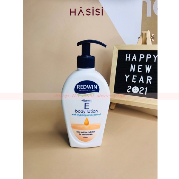 Sữa Dưỡng Thể REDWIN - Vitamin E Body Lotion 400ml