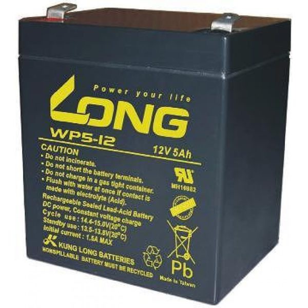 ✅Ắc quy Long 12V-5Ah WP5-12 chuyên dùng cho bộ lưu điện ups