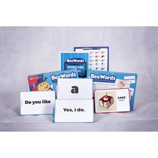 Đồ chơi giáo dục: Flashcards học tiếng Anh Beewords (3-10 tuổi) - KKstore