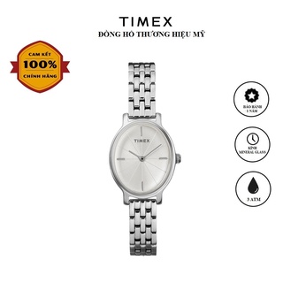 Đồng hồ Nữ Timex Milano Oval 24mm - TW2R93900 Dây Kim Loại - Chính Hãng