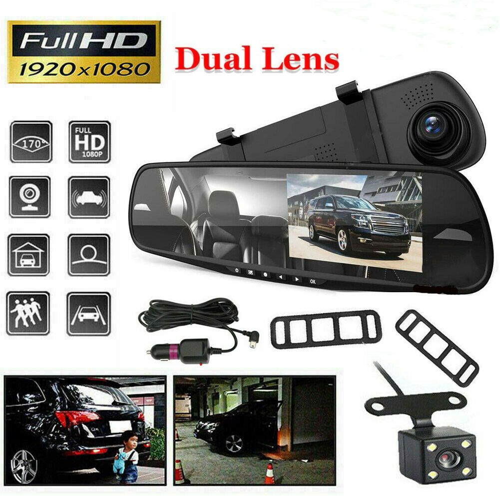 Gương Chiếu Hậu Suhu 4.3" DVR HD 1080P Cho Xe Hơi | BigBuy360 - bigbuy360.vn