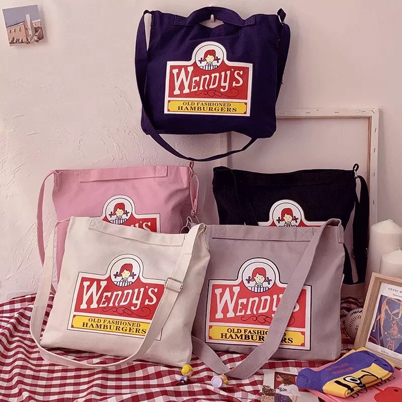 Túi đeo chéo form ngang MHL Wendy ulzzang (có sẵn)