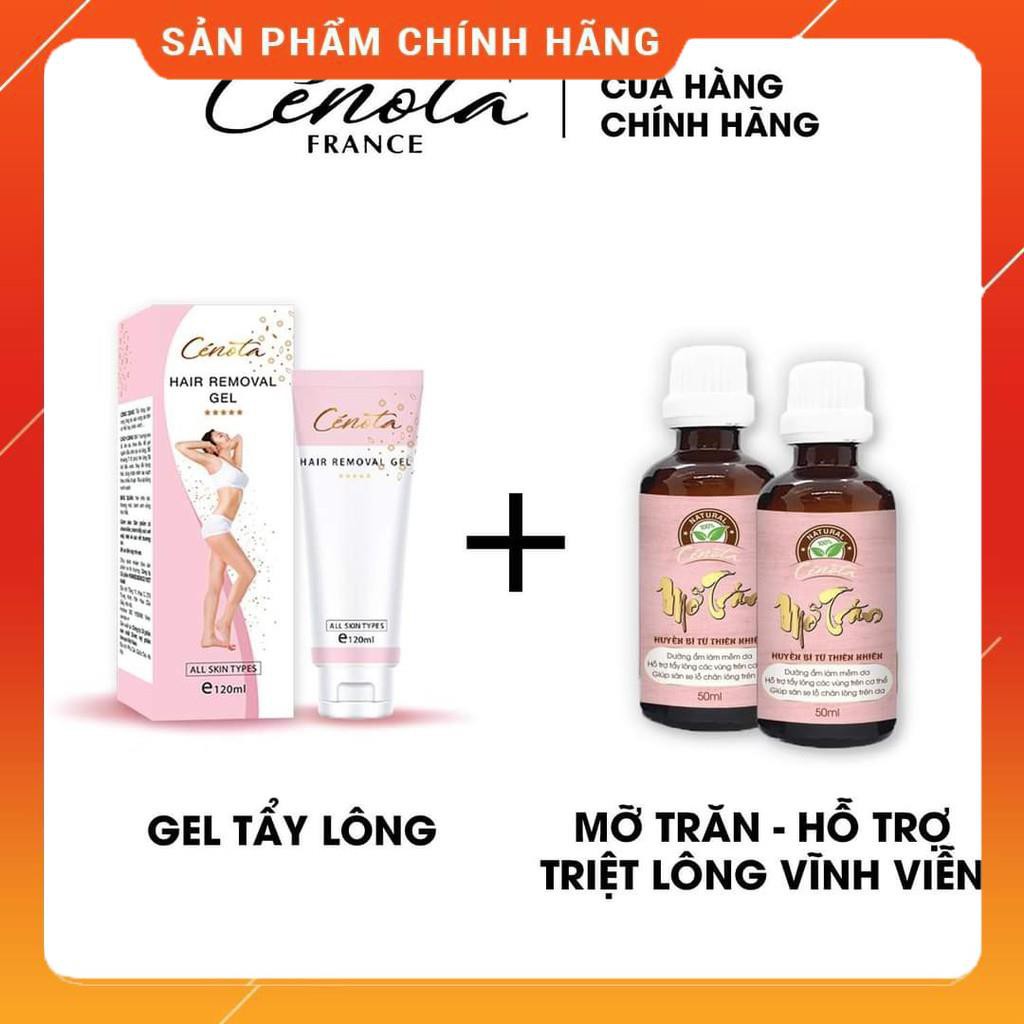 Kem Tẩy Lông Cenota Hair Removal 120ml Trệt Lông Chân, Lông Bikini, Lông Nách, Lông Mặt, Lông Tay, Râu, Tẩy Lông Tại Nhà