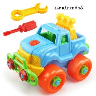 BỘ LẮP RÁP XE VÀ MÁY BAY ĐỒ CHƠI CHO BÉ