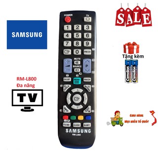 Điều khiển tivi samsung rm-l800 các dòng tv ss led/lcd/plasma - hàng tốt