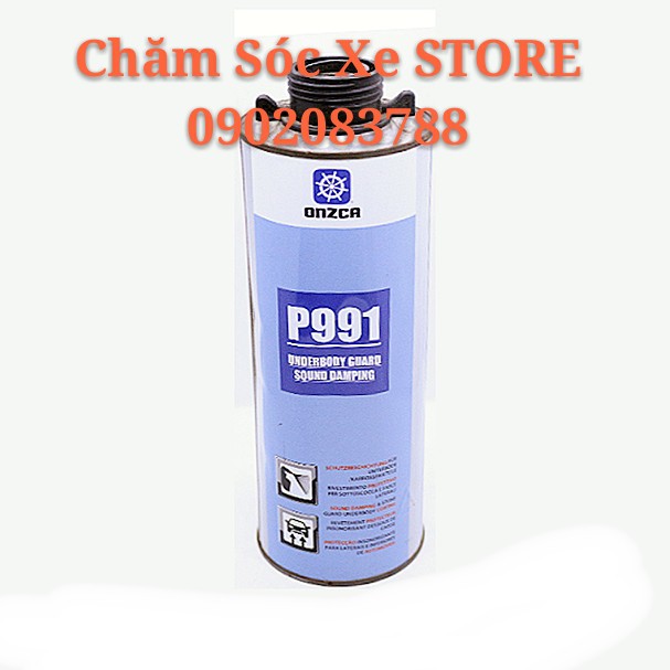 PHỦ GẦM ĐỨC - Chai Xịt Phủ Gầm ONZCA chống ồn, chống gỉ sét - Dung dịch phủ gầm chống ồn, chống gỉ sét ONZCA P991