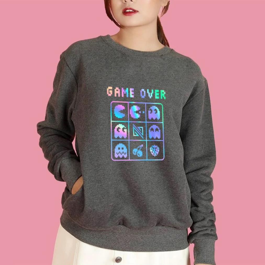 Áo Sweater Game Over Phản Quang, Aó Nỉ Dài Tay Nam Nữ Cá Tính - AS22