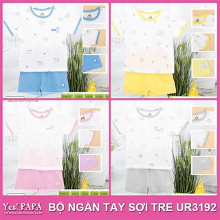Bộ ngắn tay sợi tre uala&rogo ur3192