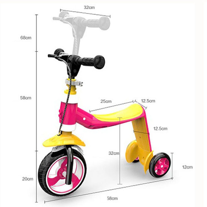 Xe trượt Scooter 2 in 1 mẫu mới 2020 - Kim Store 89