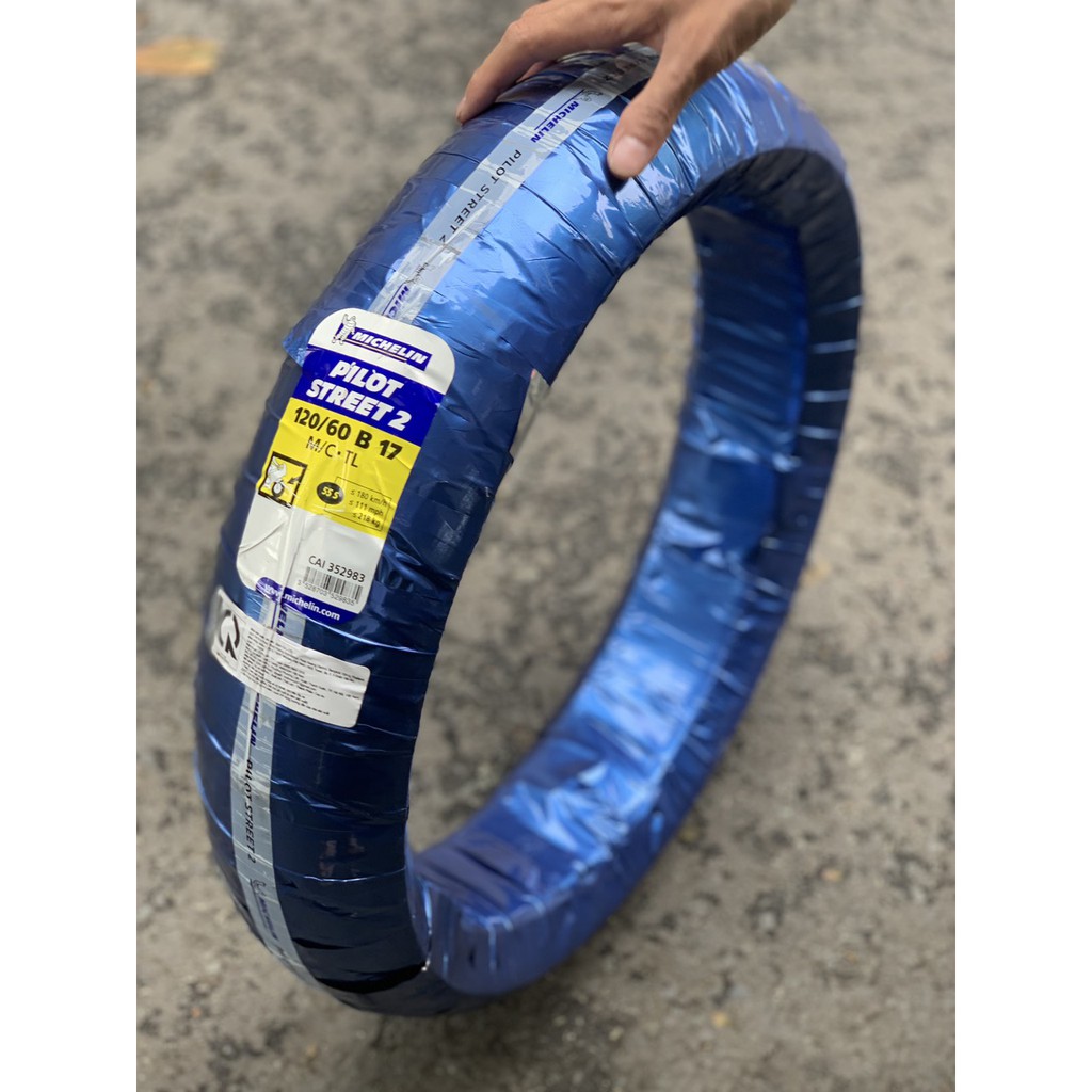 VỎ MICHELIN PILOT STREET 2 SIZE 120/60-17