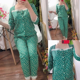 Bộ mặc nhà. Thô kate