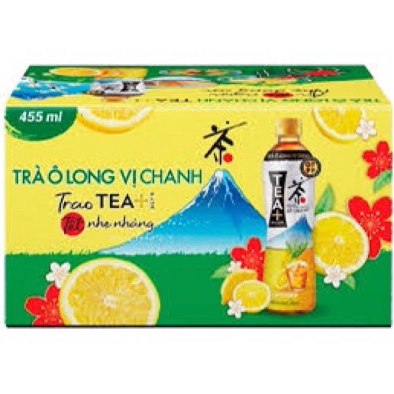 Cam Twister/ Trà Ô Long Tea Plus thanh nhiệt bổ sung C