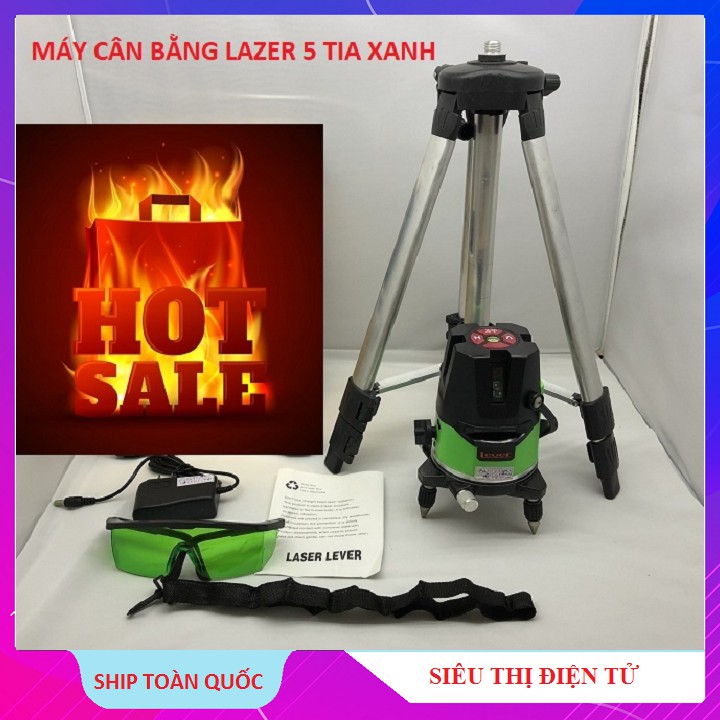 MÁY CÂN BẰNG LASER 5 TIA XANH CHÍNH HÃNG LEVER MODEL A3