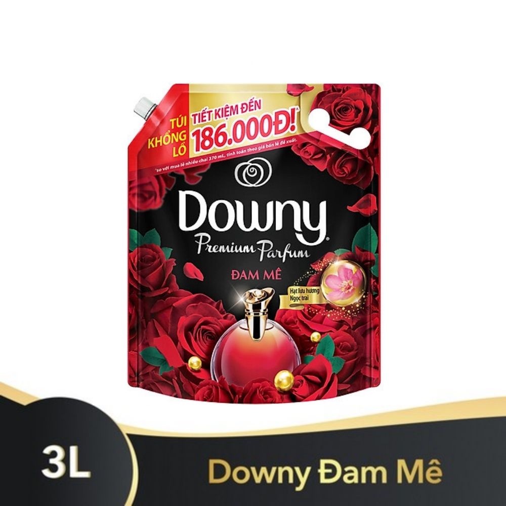 GIÁ SIÊU HOT Nước Xả Vải Downy Đam Mê Dạng 3L/Túi