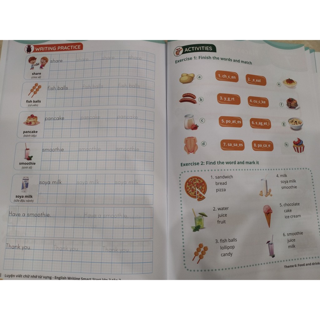 Sách - Luyện viết chữ nhớ từ vựng ( english writing smart start ) grage 3