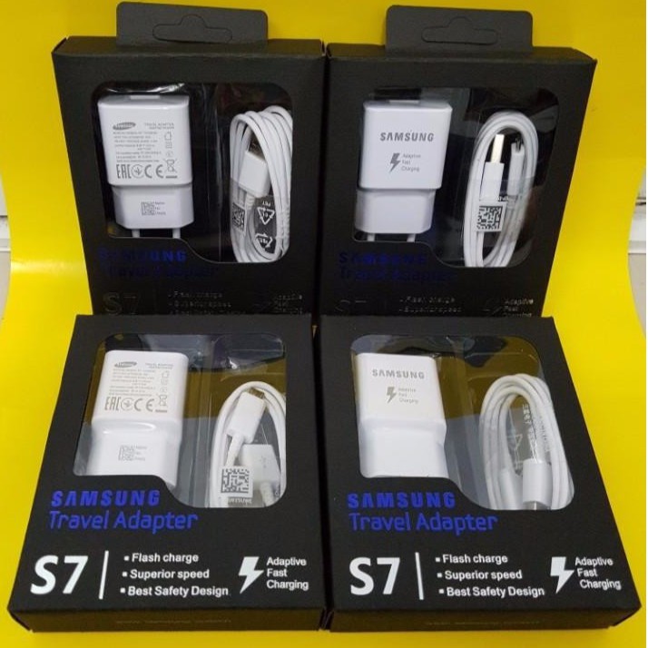 [FREESHIP-150K] BỘ SẠC NHANH SAMSUNG S7, S8, S10+ (MICRO USB, TYPE-C) ZIN LK - TẶNG KÈM CÁP [GIÁ SỈ]