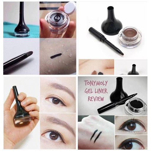 Gel Kẻ Mắt Tonymoly Backstage Gel Eyeliner 4g 💖 𝘍𝘳𝘦𝘦𝘴𝘩𝘪𝘱 💖 Kẻ Mắt Nước Tự Nhiên, Lôi Cuốn - Kun Store