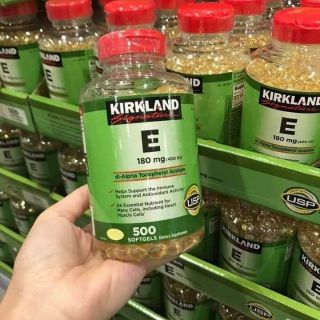 Vitamin E Kirkland Mỹ ,500 viên