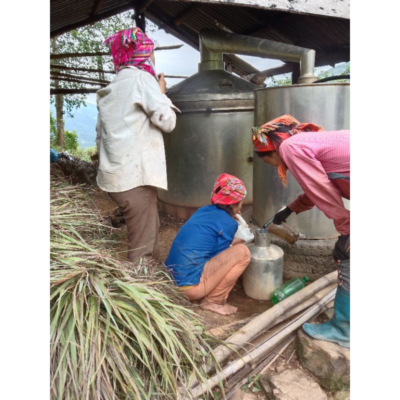 1 lít tinh dầu sả nguyên chất