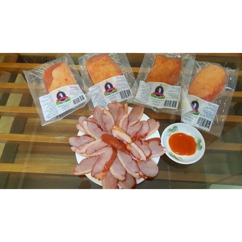 Lườn ngỗng Nga xông khói 1 set 4 miếng date mới (giao hoả tốc HCM)