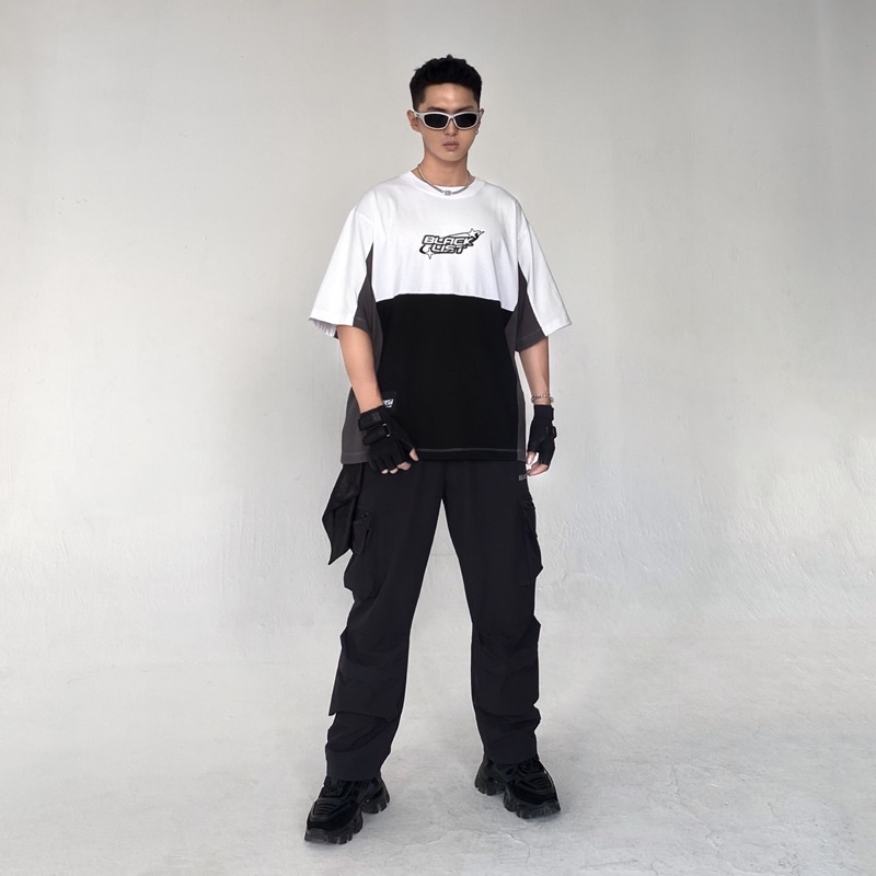Áo thun BLACKLIST | Y2K PATCHWORK TEE