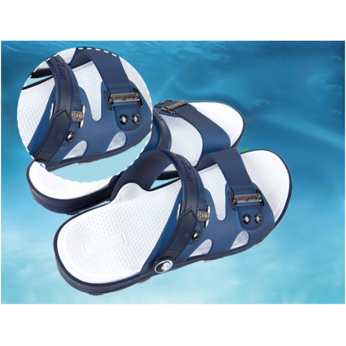 Dép nam đi mưa đế chống trơn trượt hở mũi | BigBuy360 - bigbuy360.vn