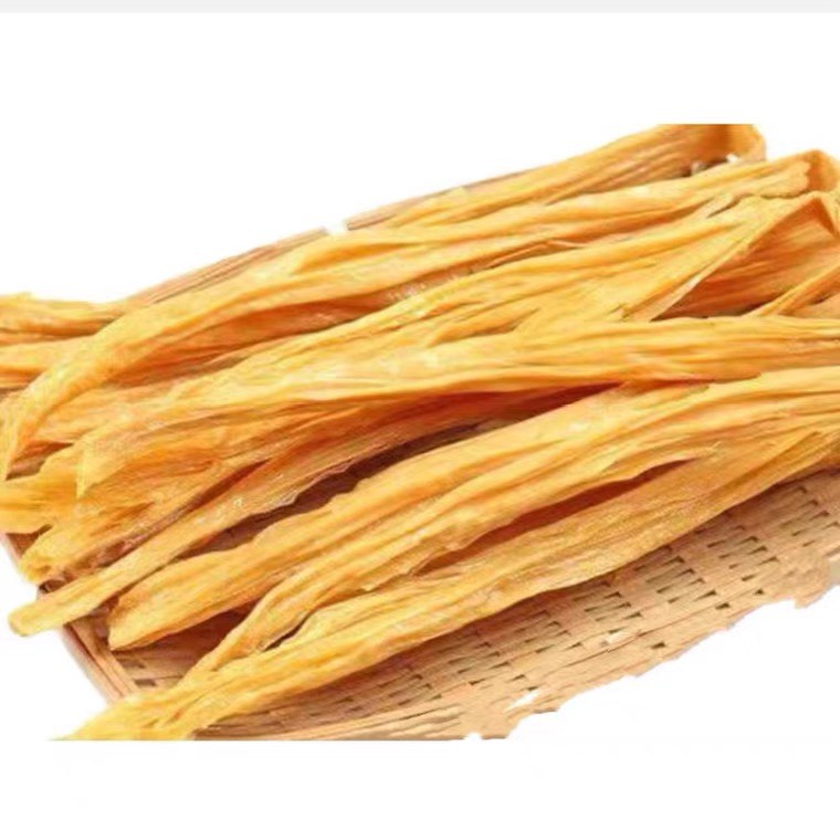 Đậu hũ ky khô nhúng thả lẩu/ Váng đậu que vàng nhúng thả lẩu gói 250g