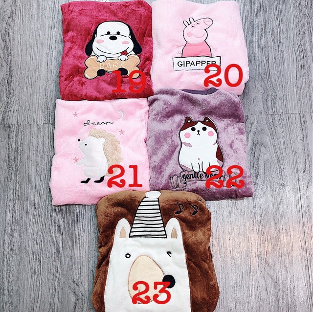 [Mã WAMST112 giảm 25k đơn 150k] BỘ NGỦ LÔNG CUTE FULL MÀU HOT HIT SIÊU XINH | BigBuy360 - bigbuy360.vn