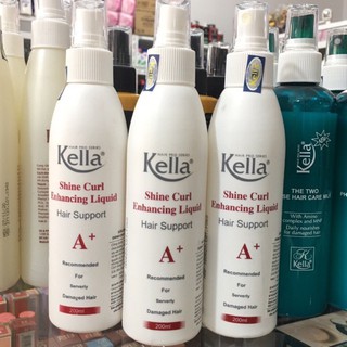 Sữa xịt dưỡng tóc Kella Hair Support A+ cho tóc uốn 200ml