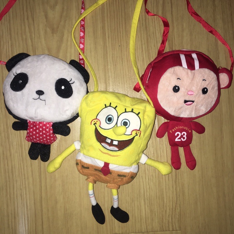 TX02 - Túi đeo chéo thú bông cho bé