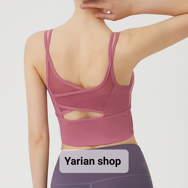 ÁO BRA tập gym yoga aerobic nữ cao cấp chống sốc