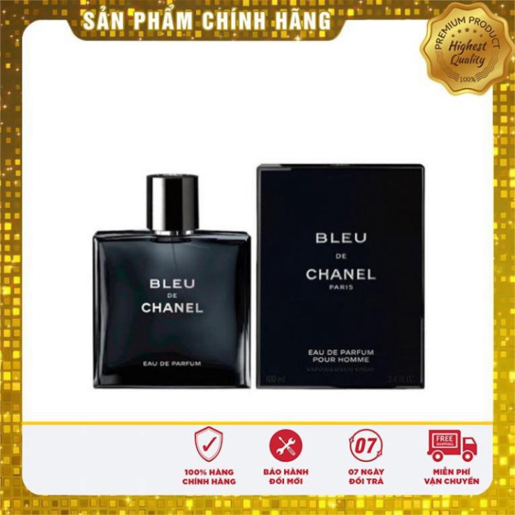 freeship [CHÍNH HÃNG] - Nước Hoa Nam Bleu de Chanel Eau De Parfum 50ml Mp63 ! !