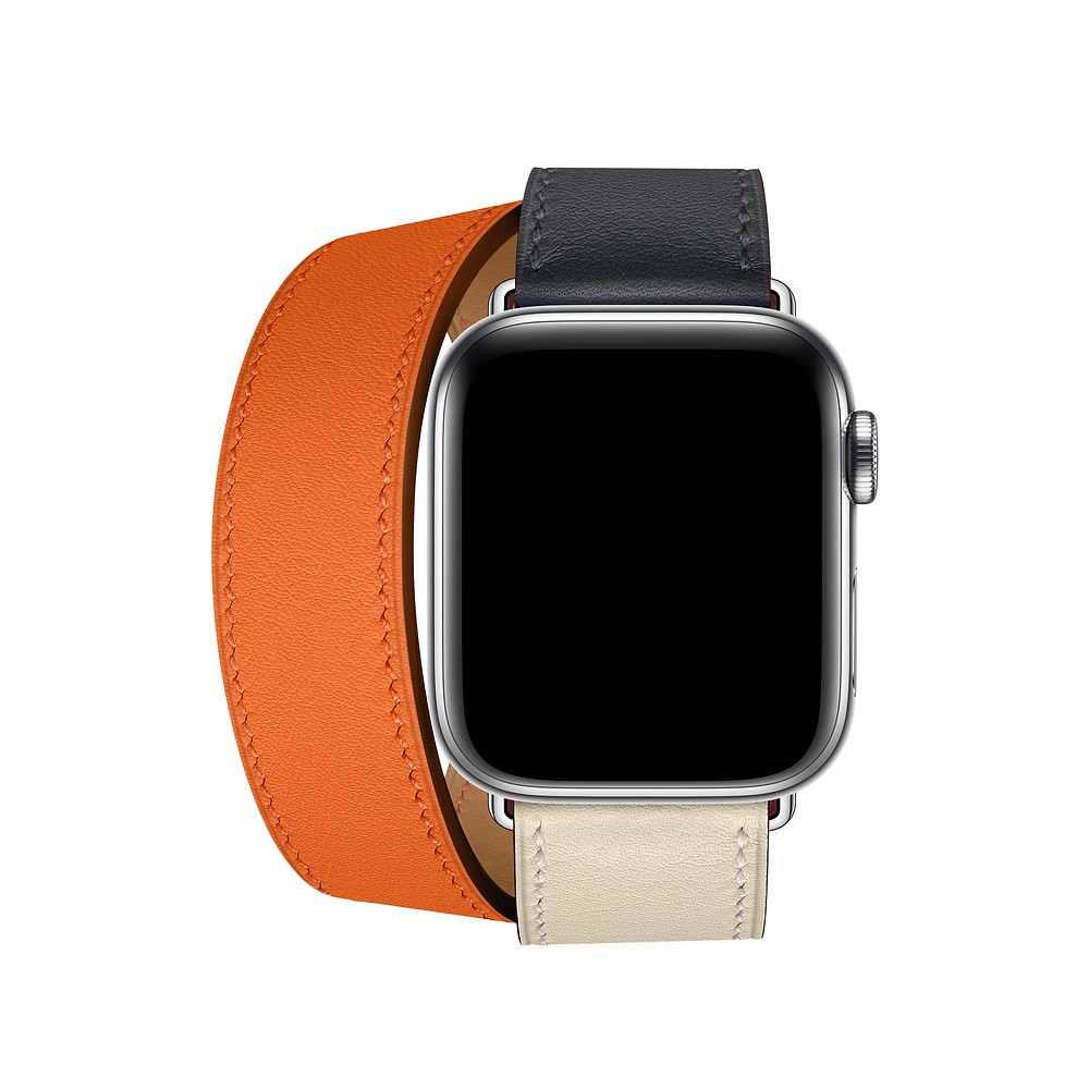 Dây đeo bằng da thời trang cho đồng hồ thông minh Apple Watch 4 / 3 / 2 / 1 / 40mm/44mm