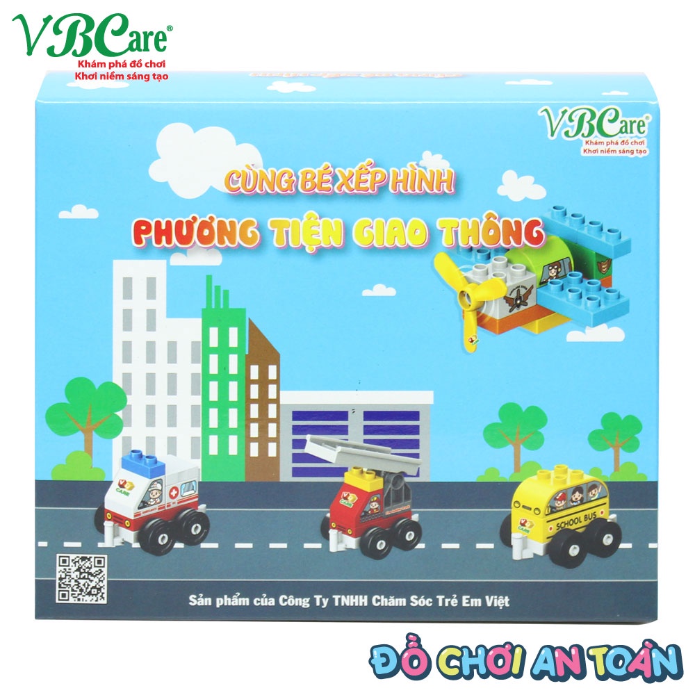 Đồ chơi xếp hình phương tiện giao thông VBC-BL2202F